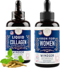 Liquid Collagen Ashwagandha and Iron Liquid B9859