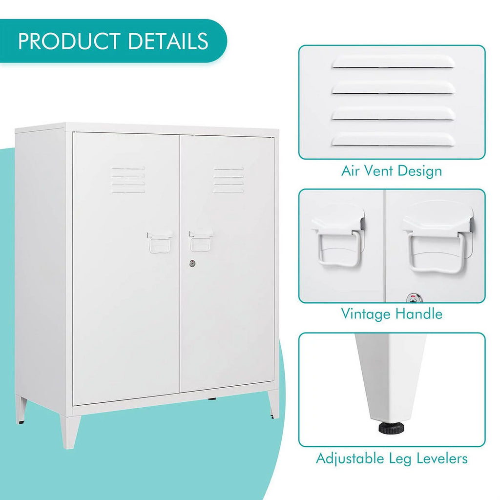 Metal Locker with 2 Doors O1316