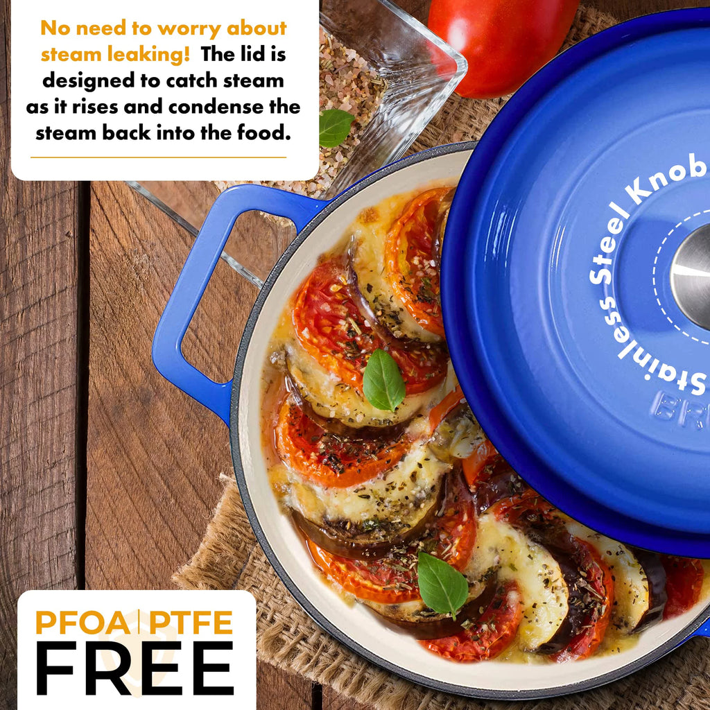 Enameled Cast Iron Dutch Oven 65 Quart M59507