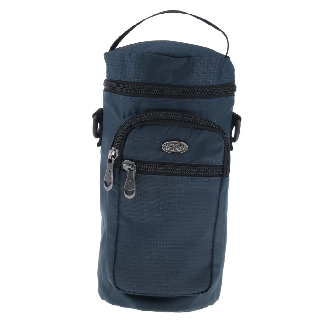 Water Bottle Holder Carrier with Shoulder Strap J896