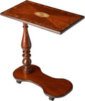 Olive Burl Mobile Tray Table U11400