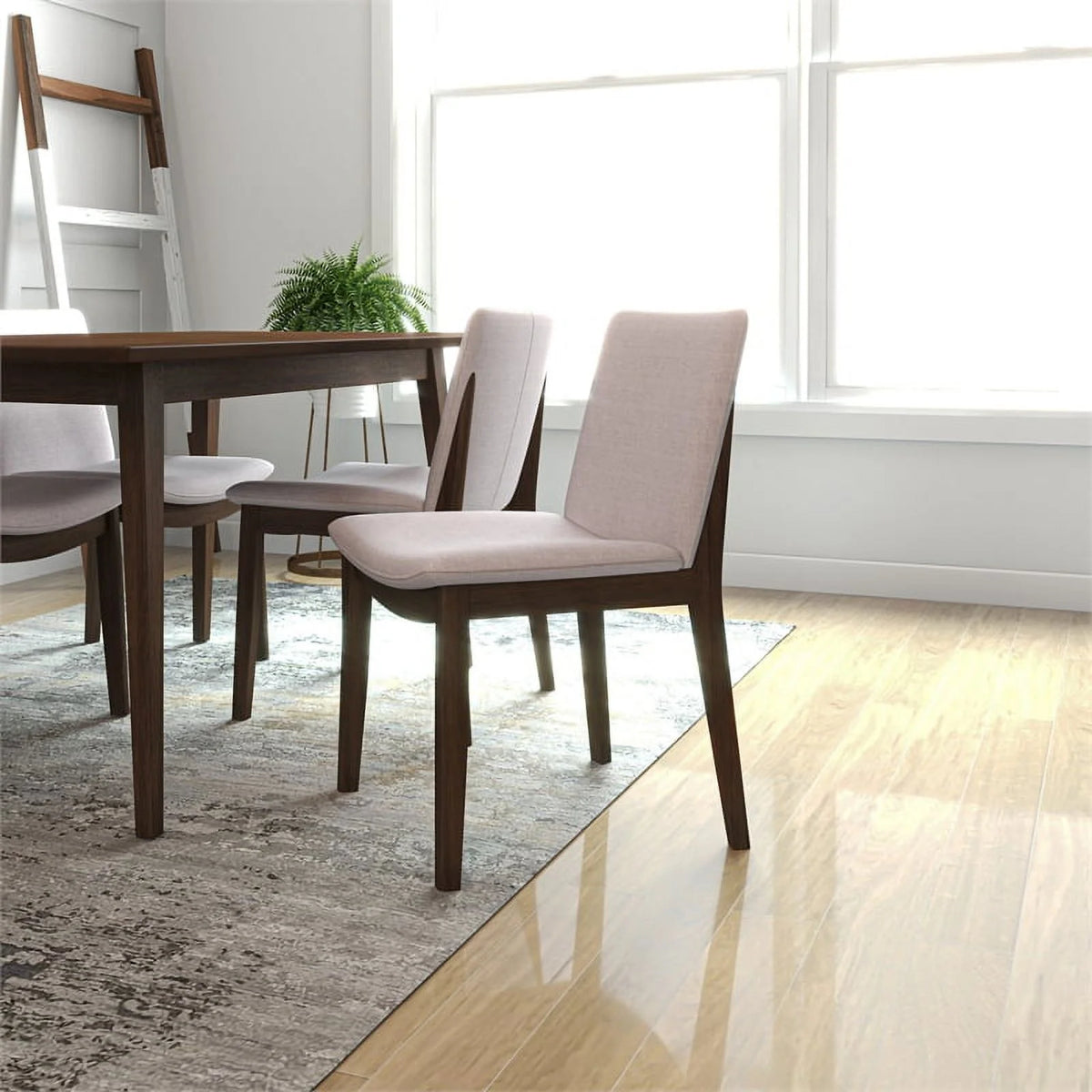 Mid Century Modern Dining Table Set for 4 H6365