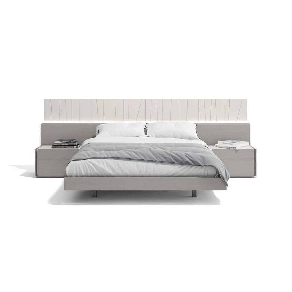 Gray Queen 3-Piece Bedroom Set R177
