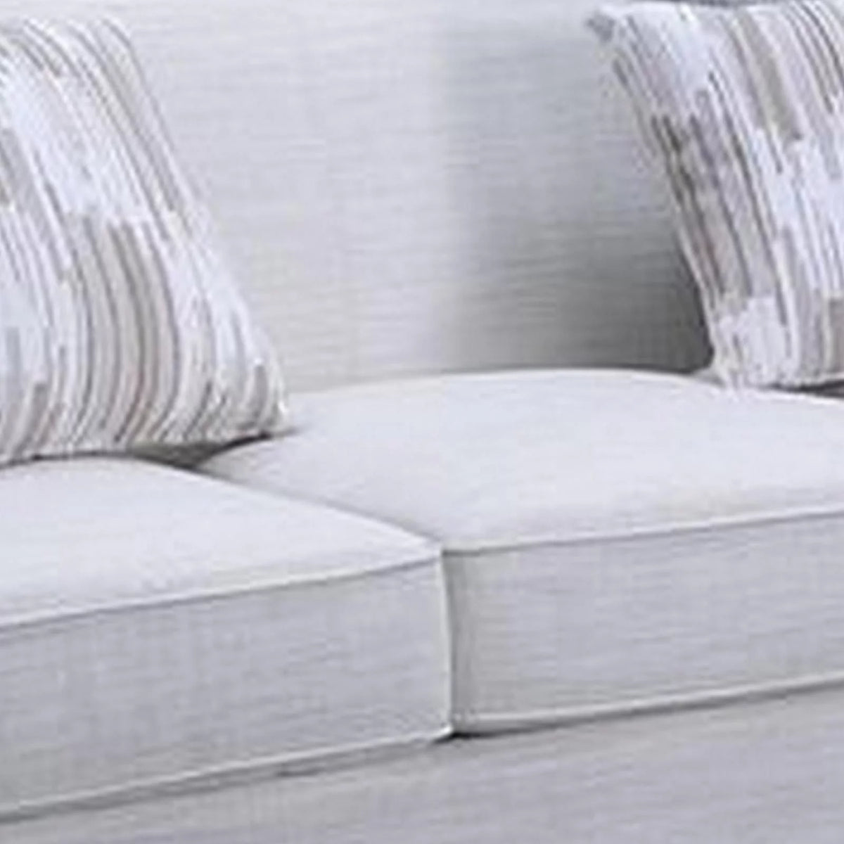 Gray Fabric Upholstery Sofa V66387