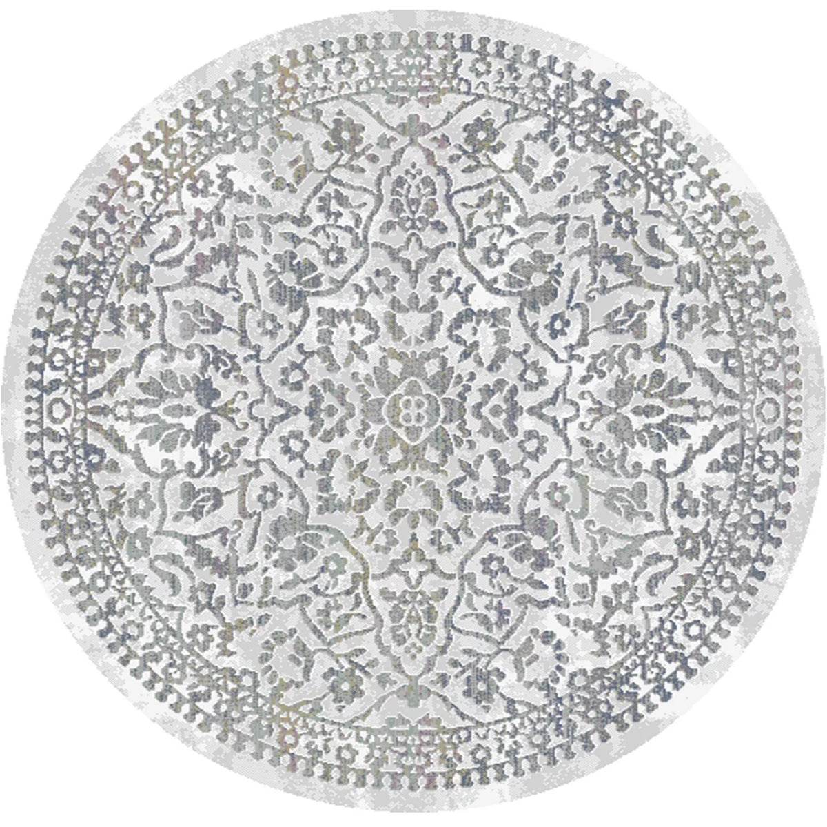 Traditional Round Area Rug W708568