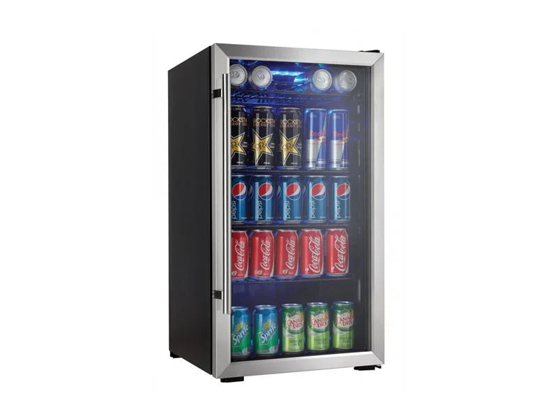 Free-Standing Beverage Center in Stainless H1176