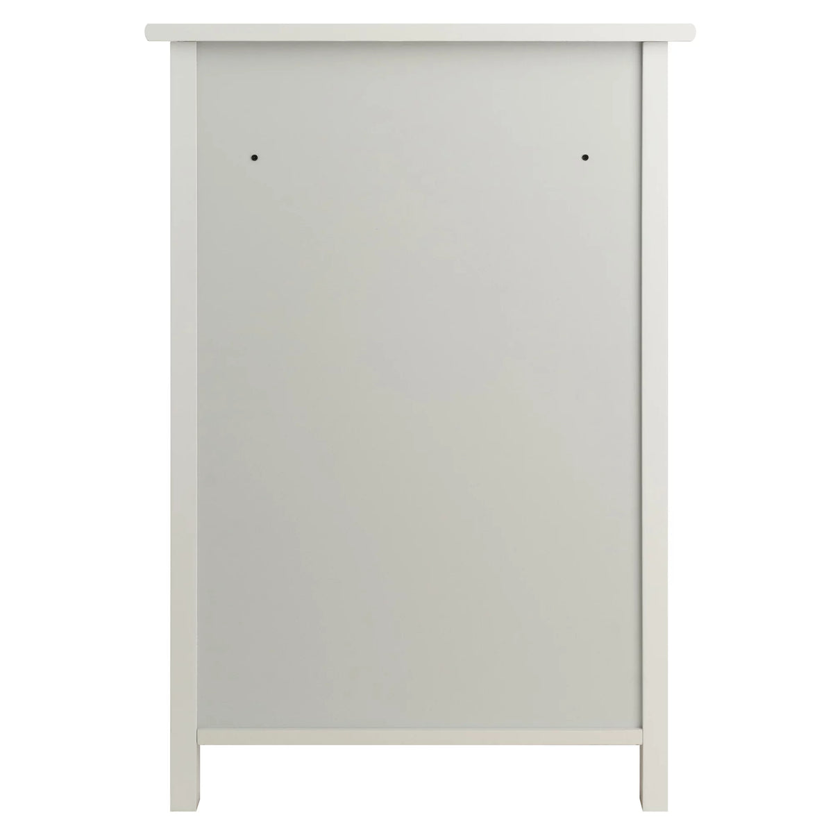 White Wood File Cabinet Z424