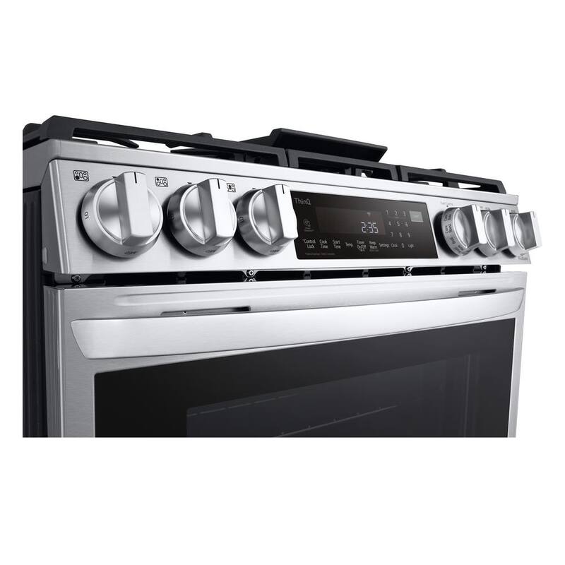 6.3 cu. ft. Slide-in Gas Range with Air Fry in Stainless Steel Y46708