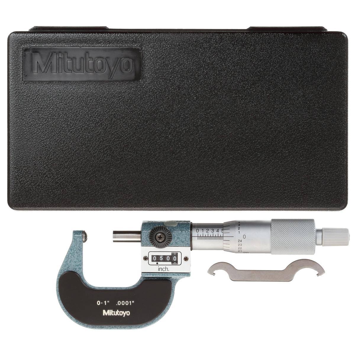 Spherical Micrometer, Flat, 0-1x22 O231