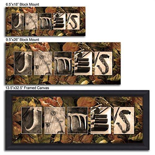 Block Mount Hunting Name Art Z89885