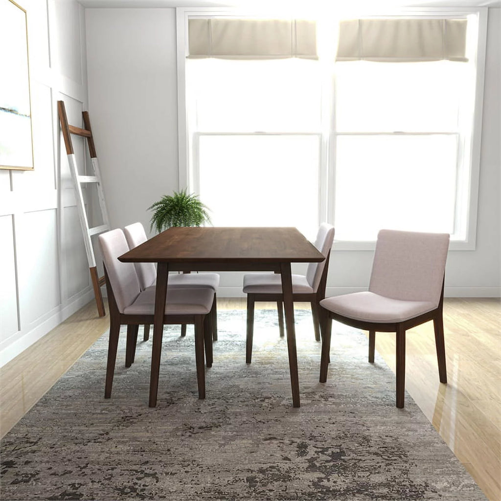 Mid Century Modern Dining Table Set for 4 H6365