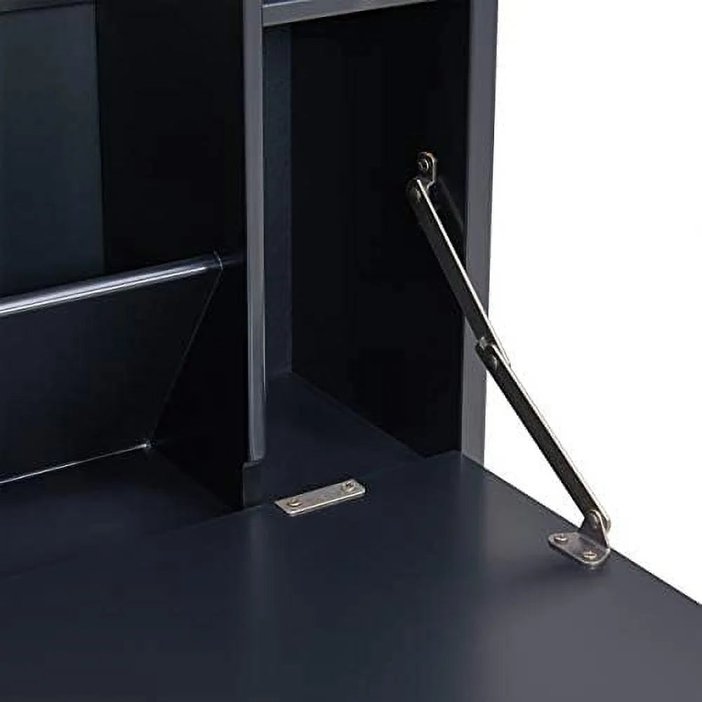 Black Wall Mount Folding Desk G8089