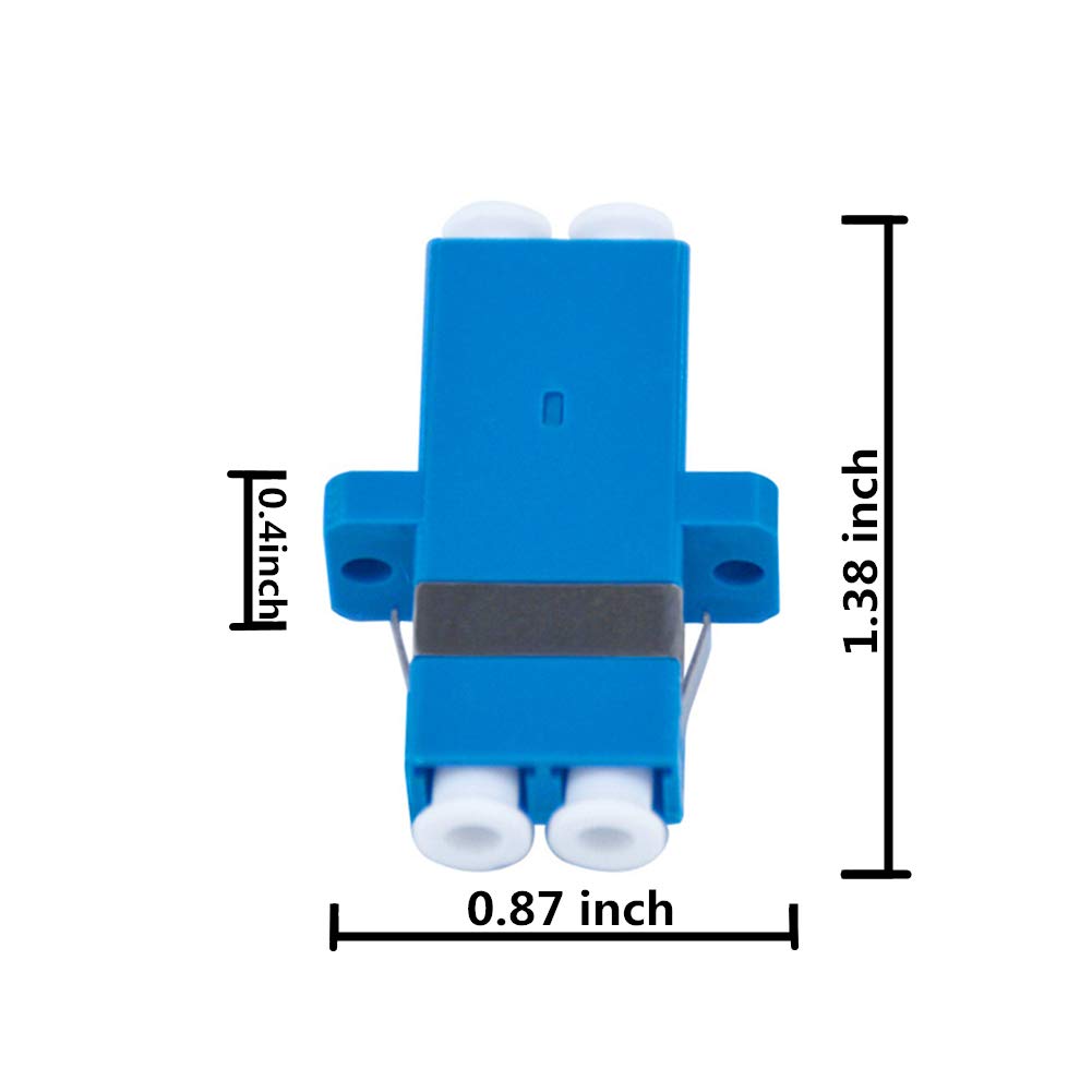 LC to LC Duplex Fiber Adapter Coupler H711830
