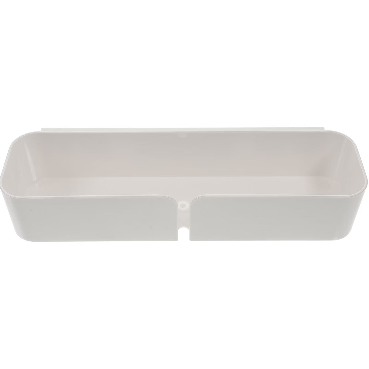 Wicker Bead Desktop Storage Box White J2621