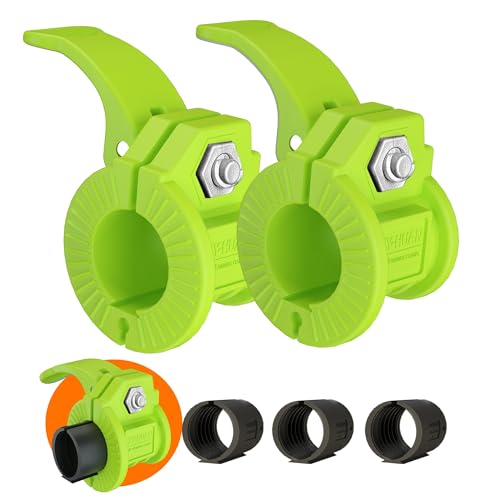 Barbell Clips 1 inch Barbell Clamps 0.9-1.18inch Quick Release Weight Clips Multi-Size Adjustable Olympic Barbell Clamps All red J183770