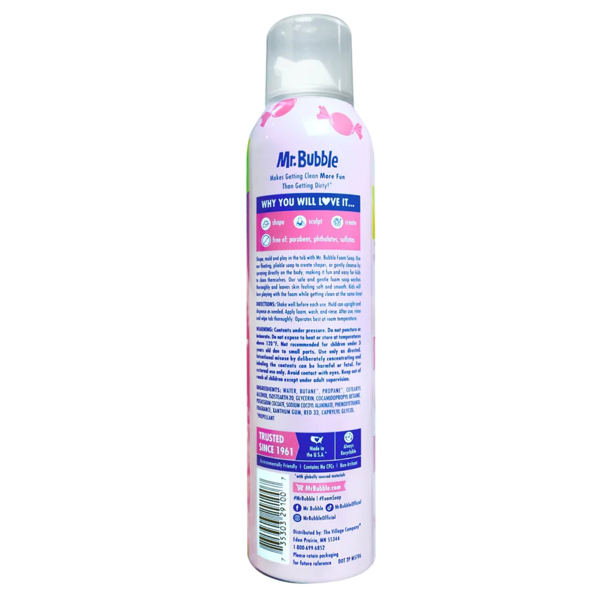 Foam Soap, Bubble Gum Scent, 8 oz. B3167