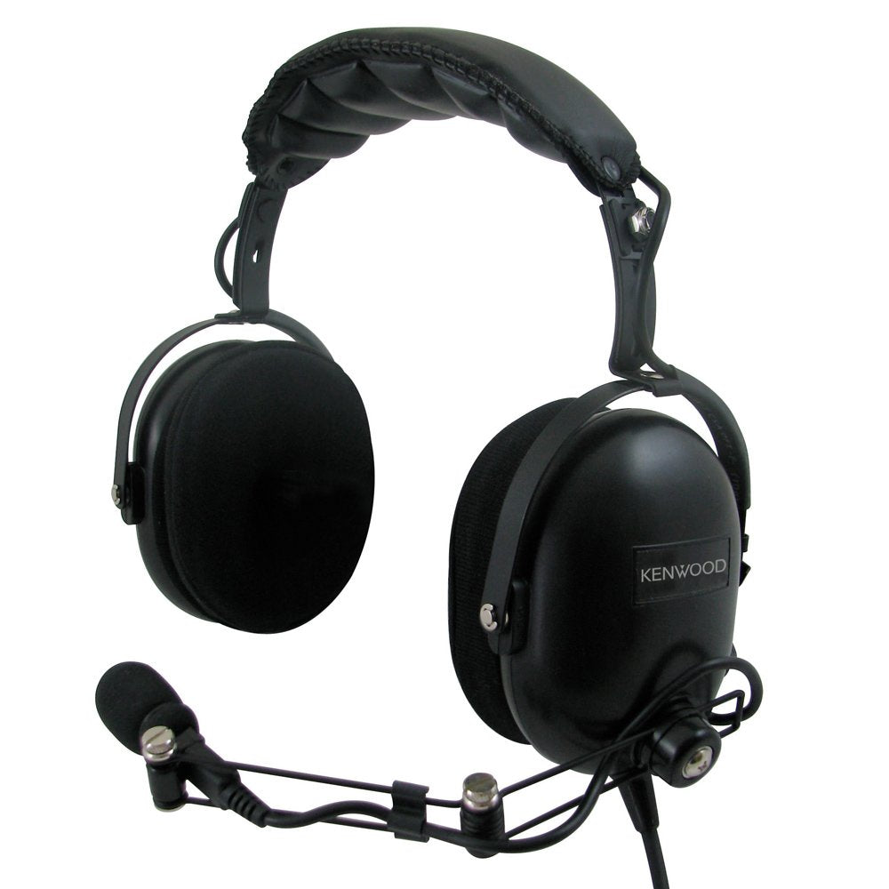 Noise Reduction Over-The-Headset with Noise Cancelling Boom Microphone and in-Line PTT, NRR 24 db Q4634