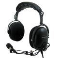 Noise Reduction Over-The-Headset with Noise Cancelling Boom Microphone and in-Line PTT, NRR 24 db Q4634