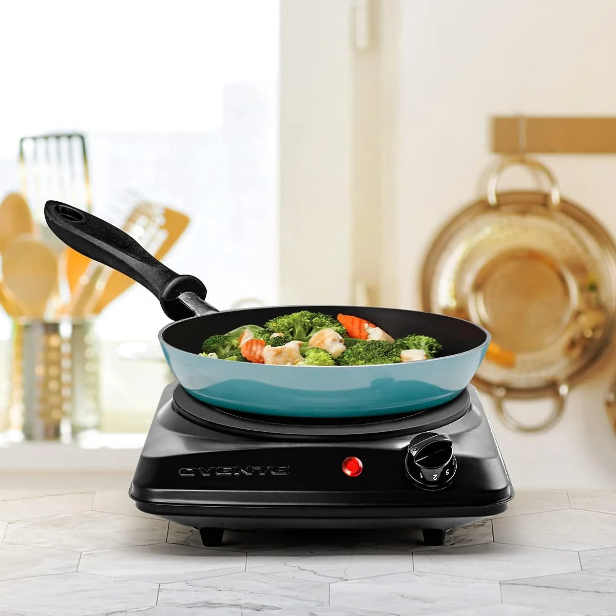 Black Infrared Single Burner Electric Hot Plate B547