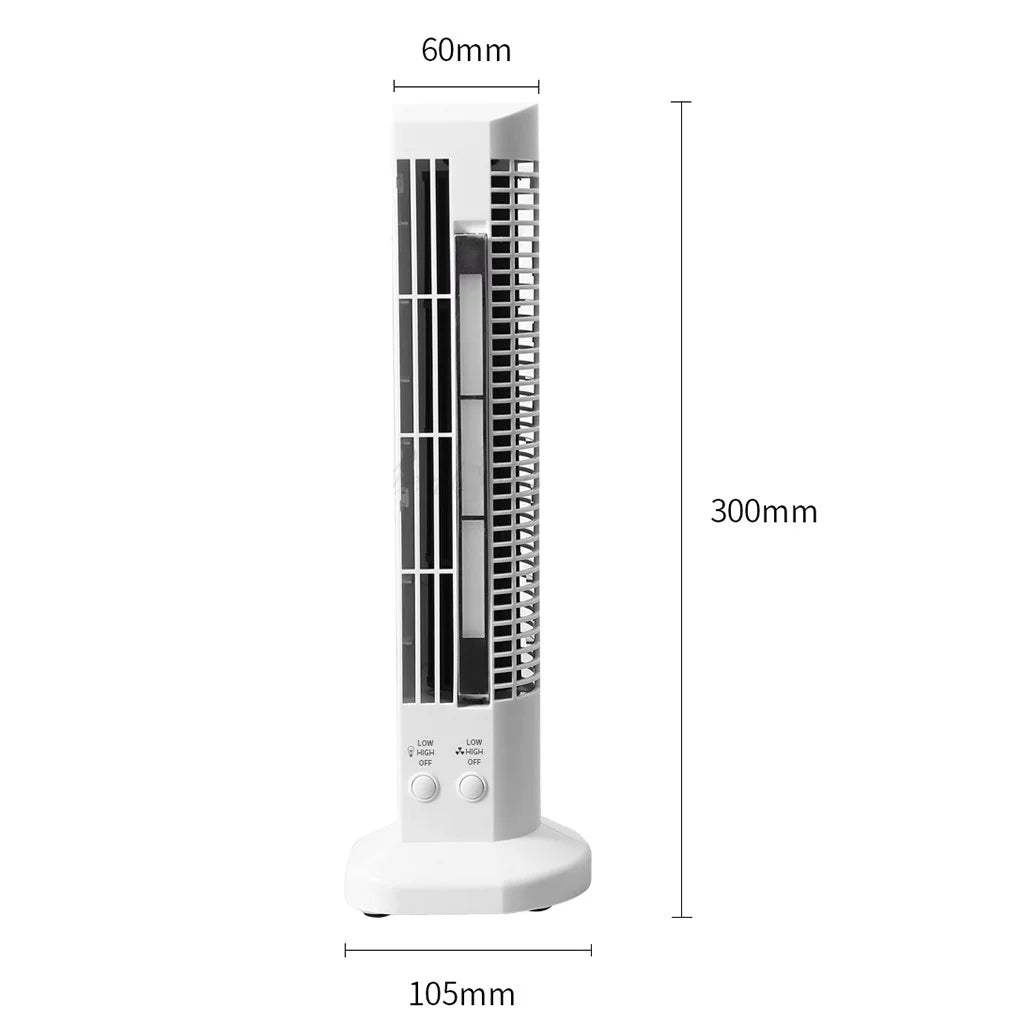 Quiet Oscillating Tower Fan with USB G406271