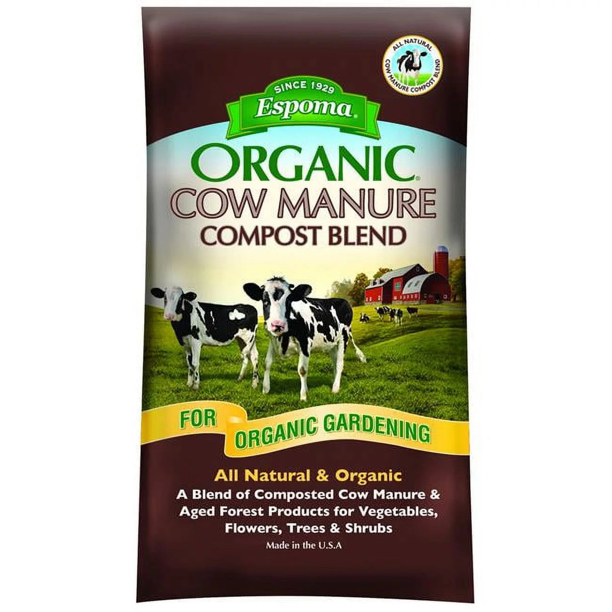 Organic Cow Manure Compost Blend, 1 CF W149378