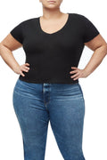 Black Worn-In Tee L310812