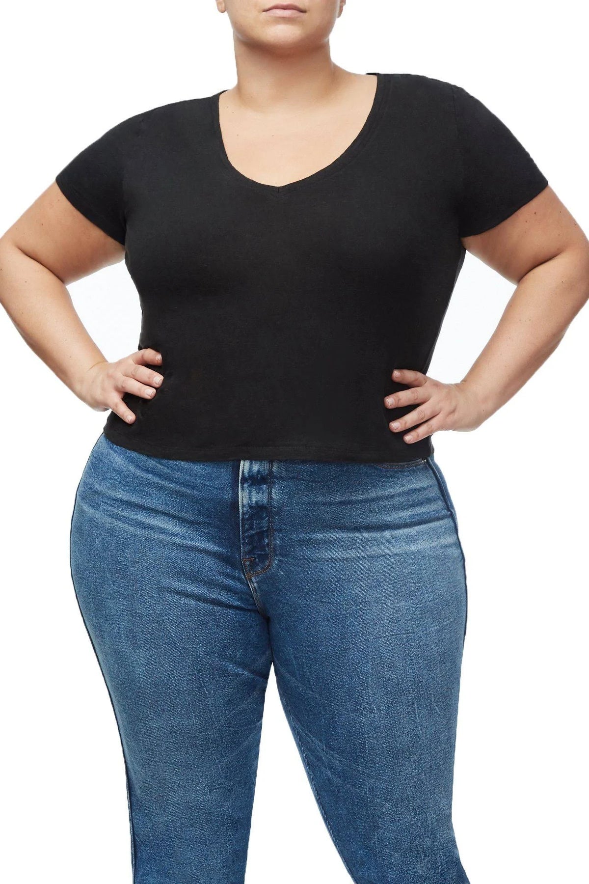 Black Worn-In Tee L310812