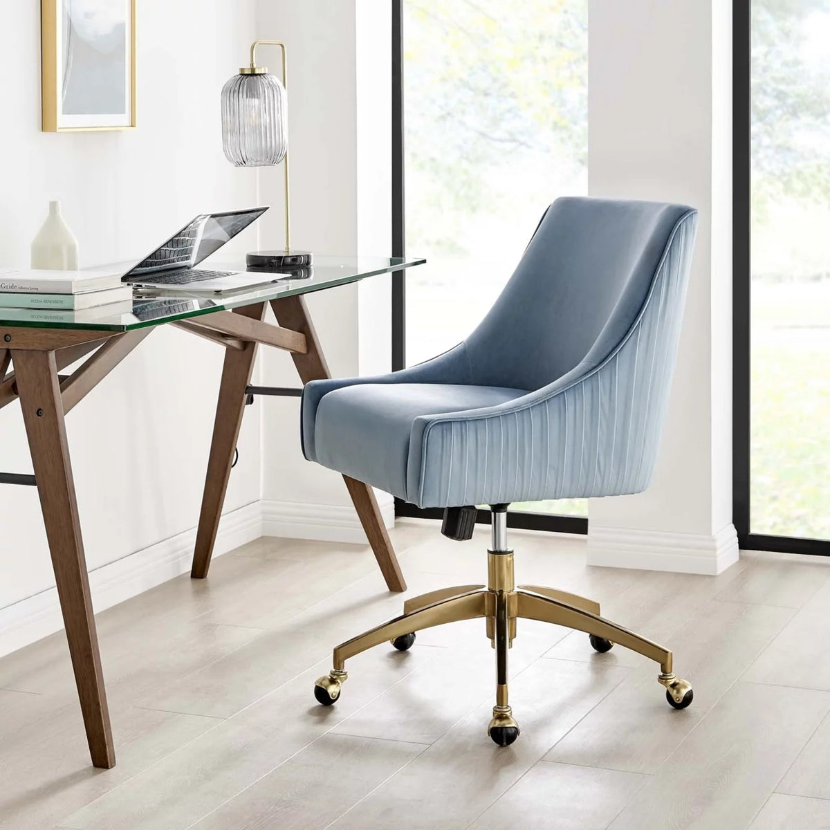 Performance Velvet Office Chair A162785