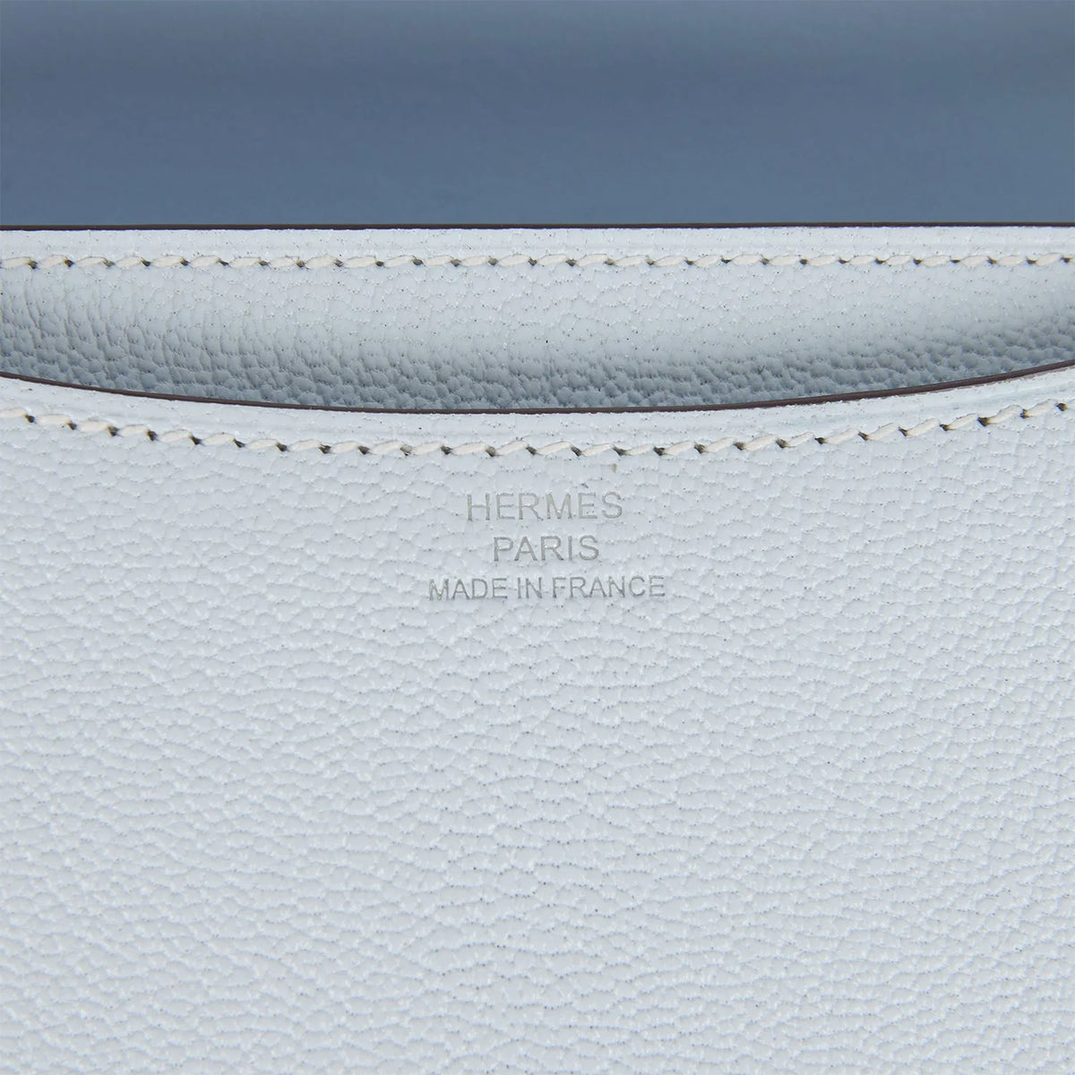 Bleu Brume Chevre 18 Shoulder Bag A436