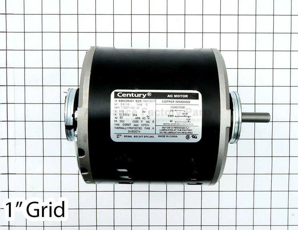 3/4HP 115V 2 Speed Evaporative Cooler Motor C287852