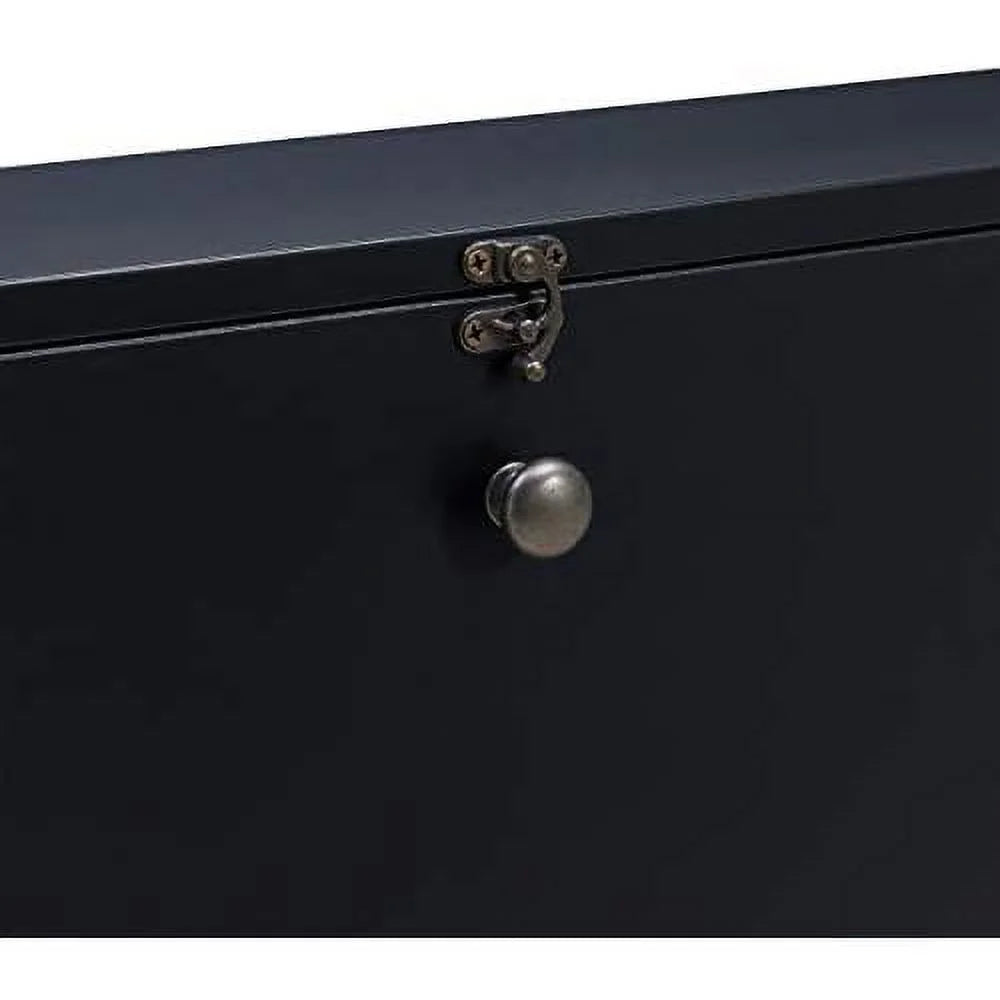 Black Wall Mount Folding Desk G8089
