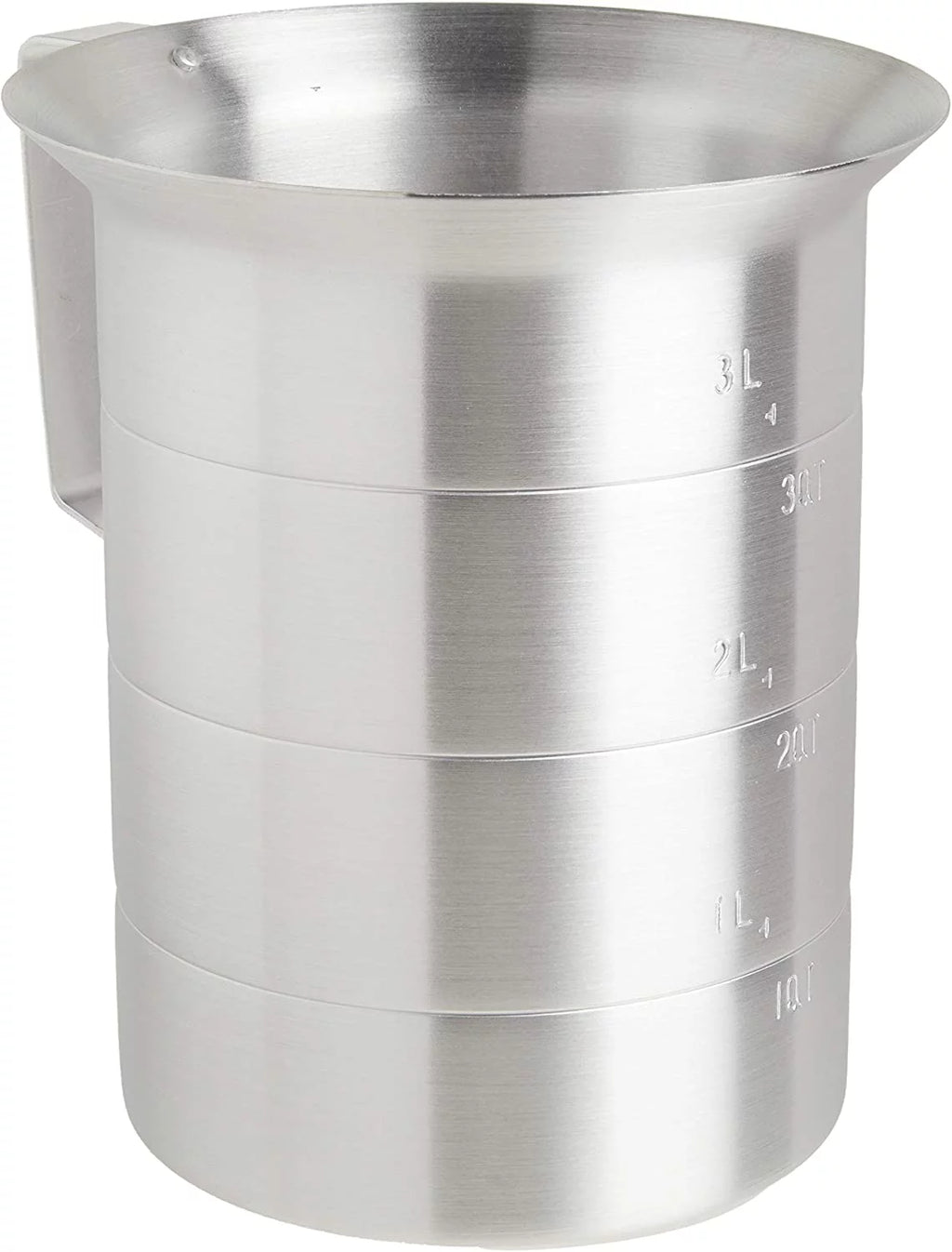 Aluminum Measuring Cup Silver, 4 qt. F8549