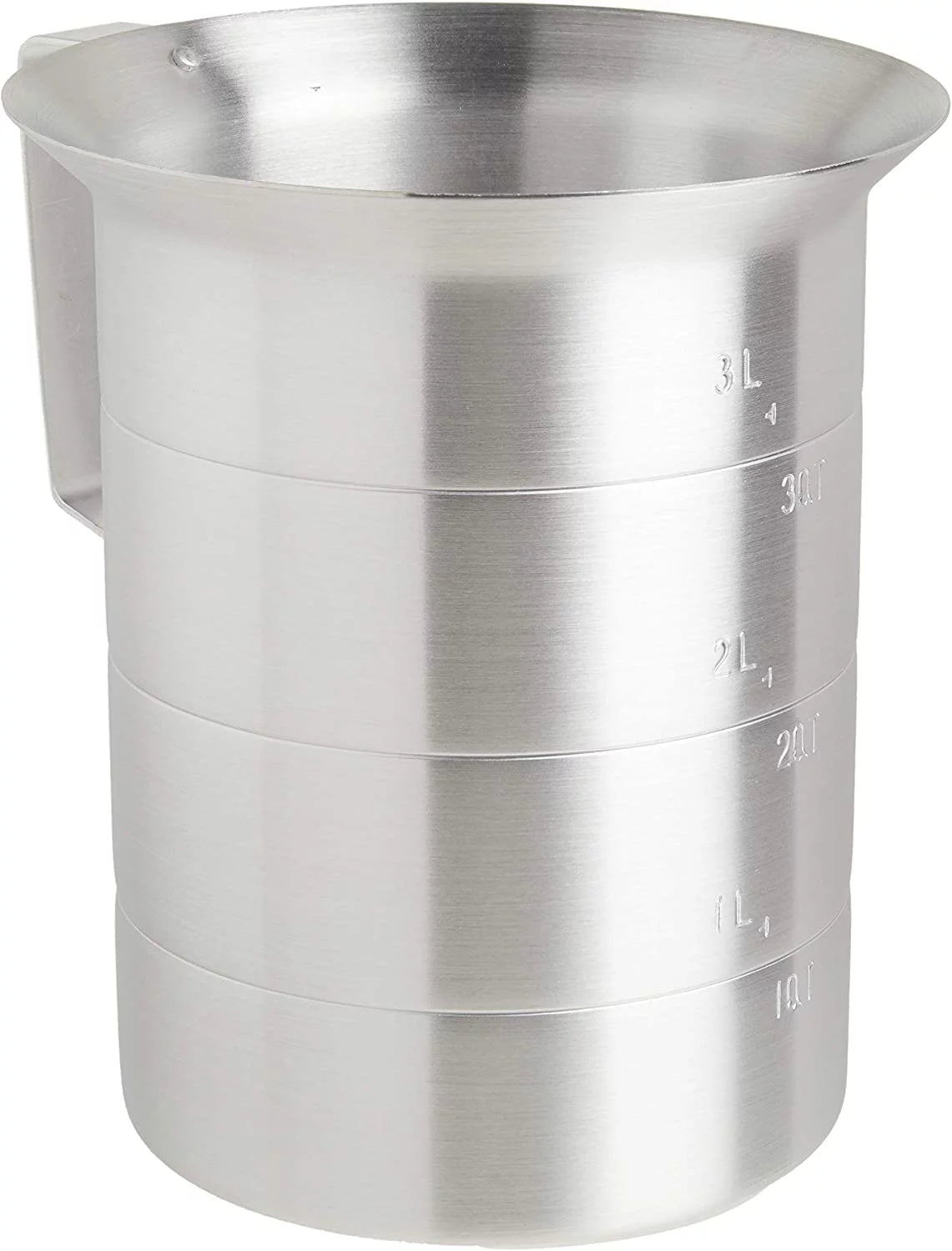 Aluminum Measuring Cup Silver, 4 qt. F8549