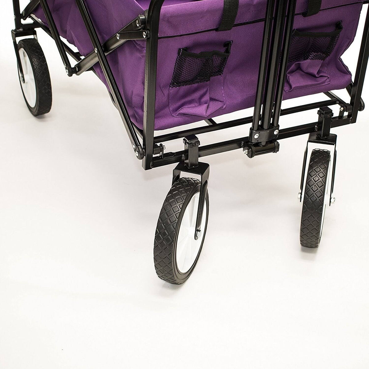 Purple Folding Utility Wagon 150 Pound Capacity I357