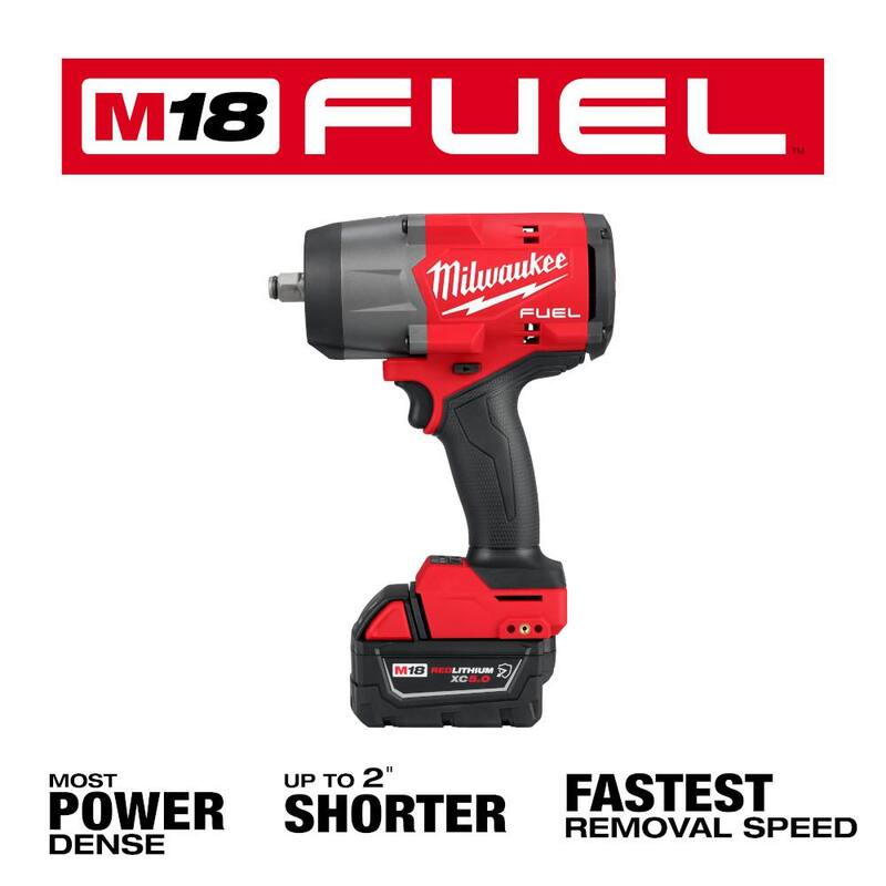 18V Brushless Cordless 1/2 in. and 3/8 in. Impact Wrench Kit R199