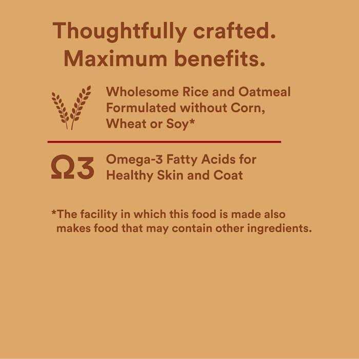 Brown Rice Recipe with Whole Grains Dry Dog Food I39916