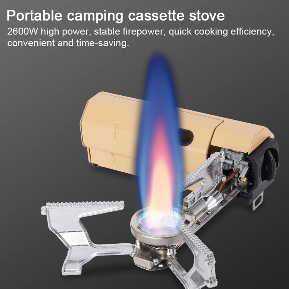 Portable Butane Camping Stove with Carrying Bag E640680