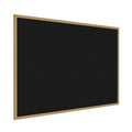 Wood Frame Recycled Rubber Bulletin Board S948