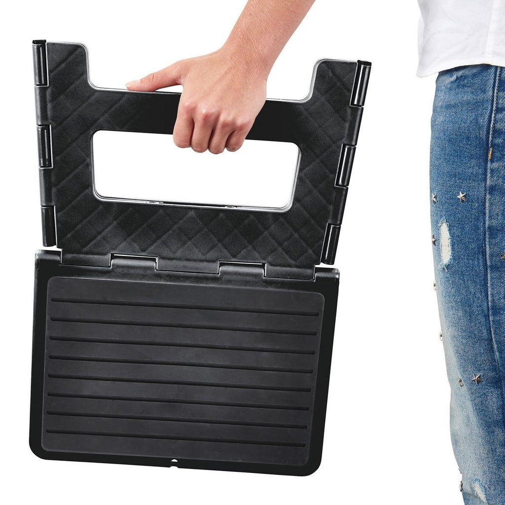 Black Folding Stool V78530