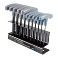 Metric T-Handle Hex Key Set, 10 Piece M5606