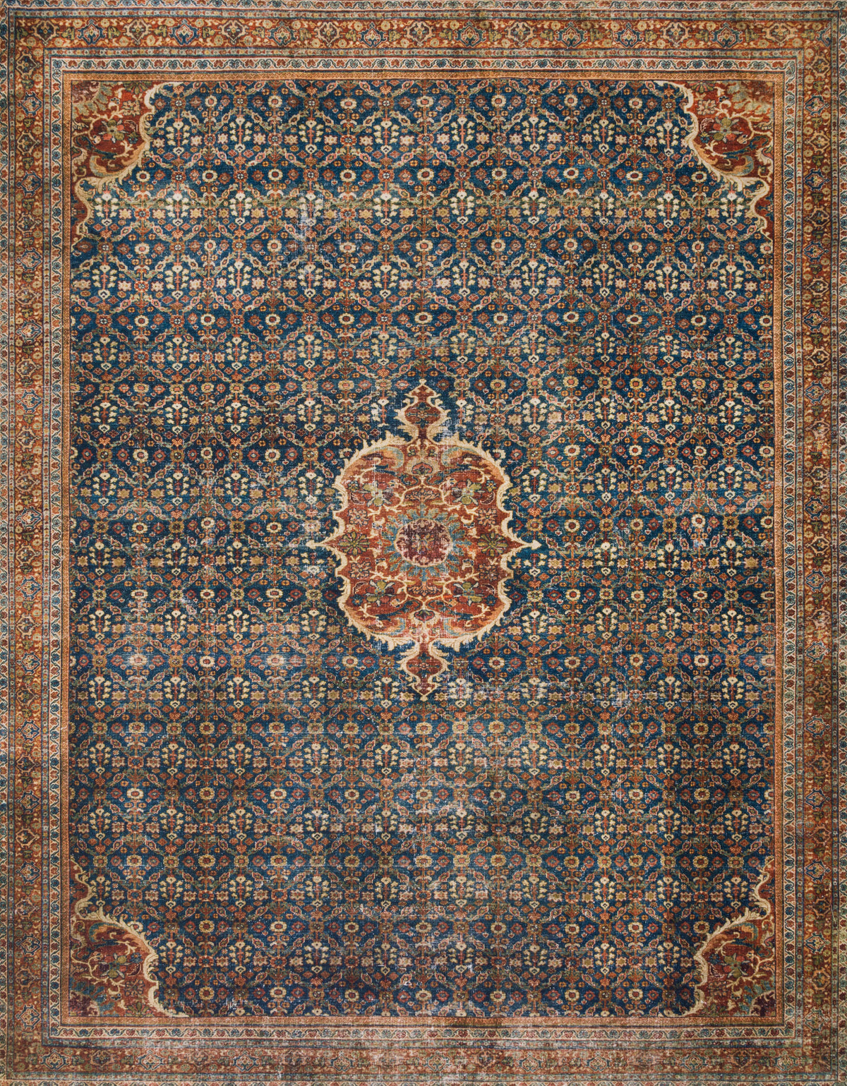Cobalt Blue Spice Rug M287161