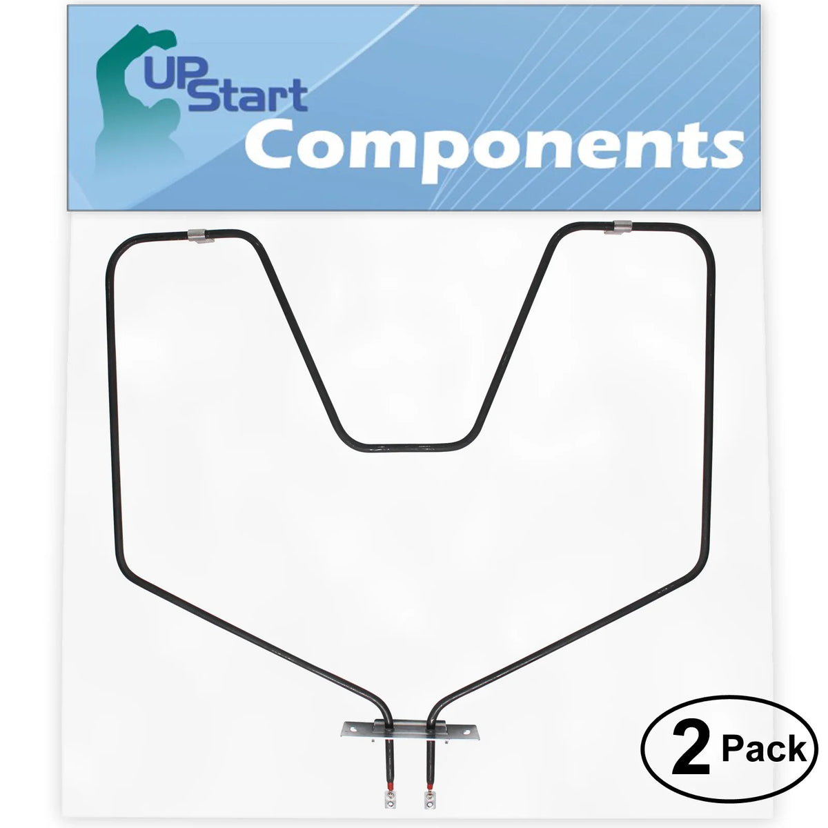 2-Pack Replacement Bake Element for General Electric Oven J74938