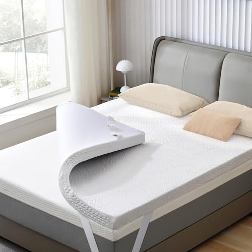 2 Inch Gel Memory Foam Mattress Topper Twin Size T3754