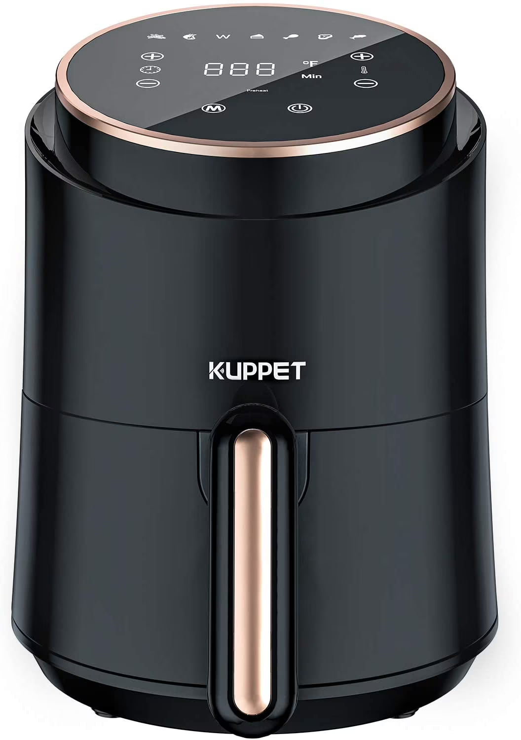 Black 1500W Electric Air Fryer D612575