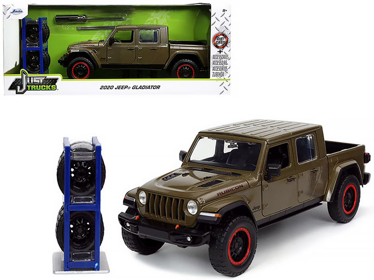 Dark Green Metallic 1/24 Diecast Model Car L1922