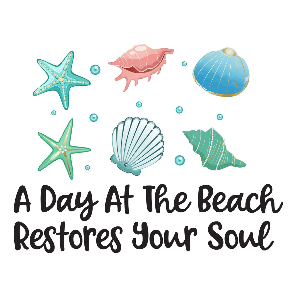 Beach Coast Seashore Sand Shipwreck Beach House Crab Surfing Boogie Board Bedroom Wall Decal Sticker - 30 In X 24 In V26558