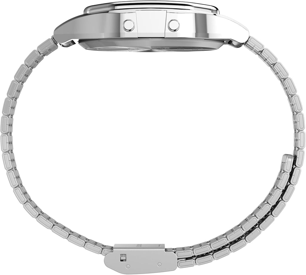 Silver Digital Bracelet Watch Z4812