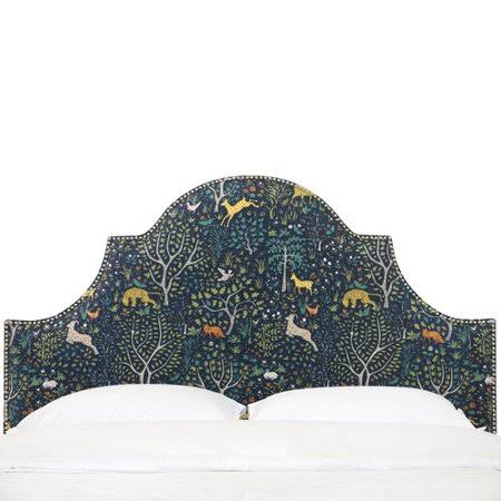 California King Upholstered Panel Headboard U877445