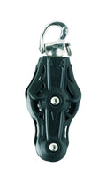 2 11/64x22 (55mm) Ball Bearing Fiddle Block with Swiveling Snap Shackle R24727