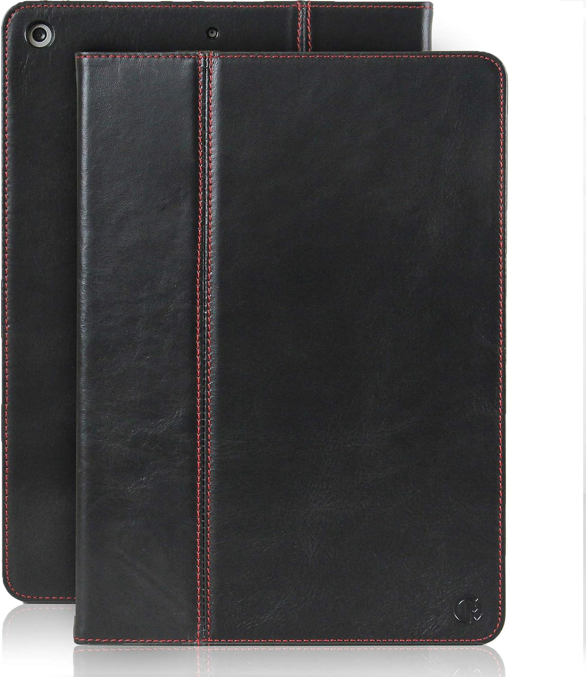 Tan Real Leather iPad Case with Dual Stand N239
